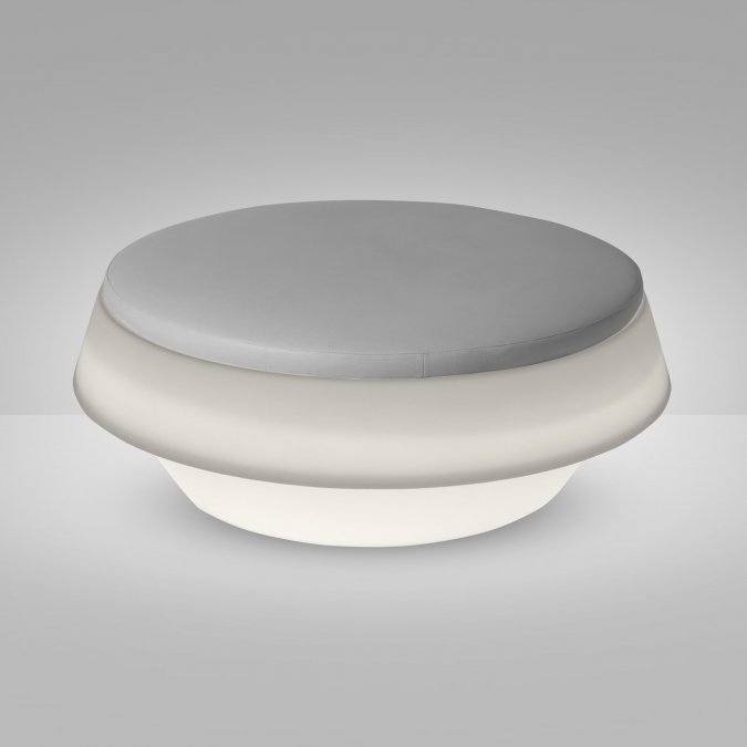 Пуф пластиковый светящийся Gio Bed Lighting