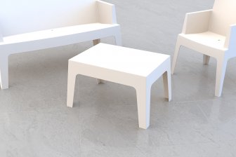 Столик пластиковый журнальный Box Table