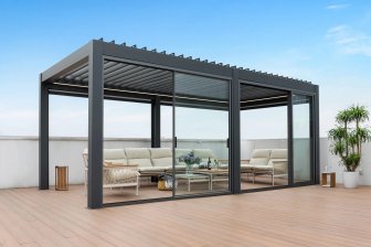 Пергола биоклиматическая 3х6 м моторизованная Tagliamento Pergola 120 Series