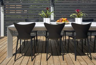 Стул пластиковый Vondom Love Basic черный