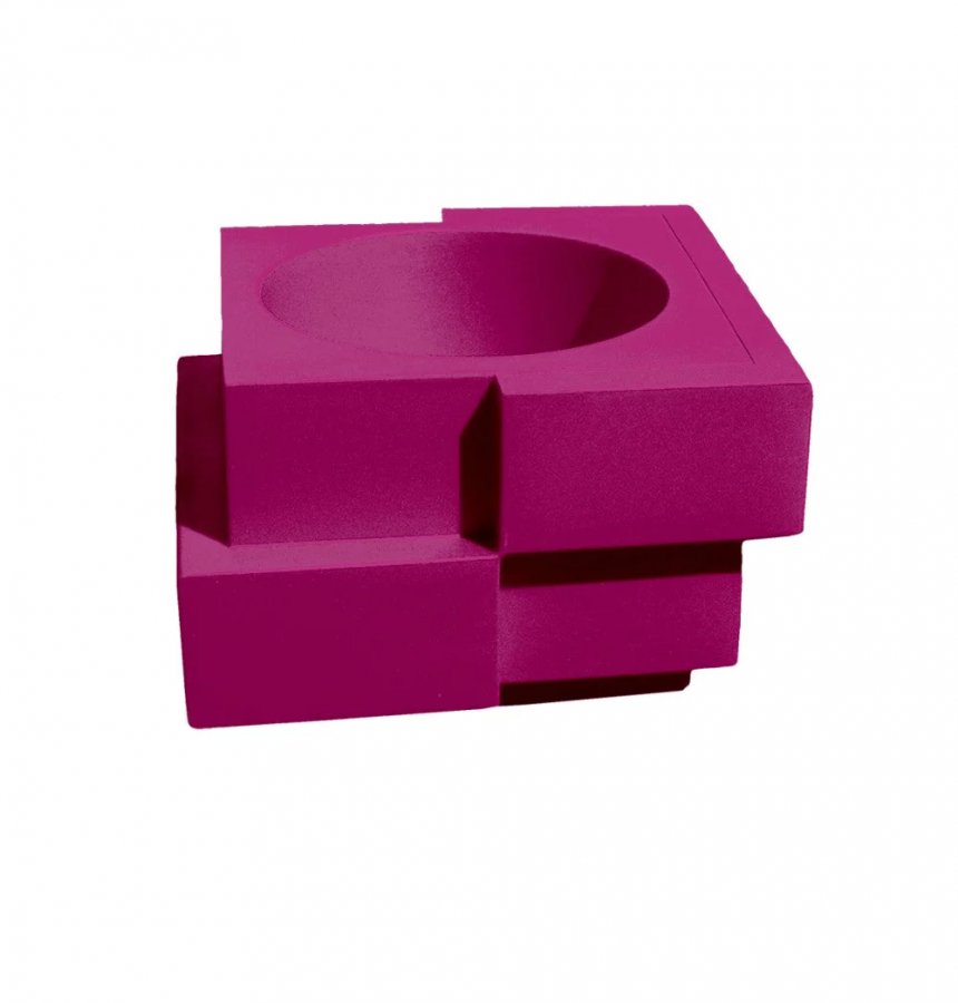 Кашпо пластиковое Cubic Yo Pop