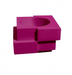 Кашпо пластиковое Cubic Yo Pop