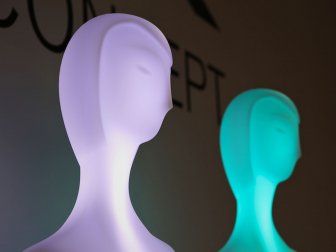 Скульптура пластиковая светящаяся
