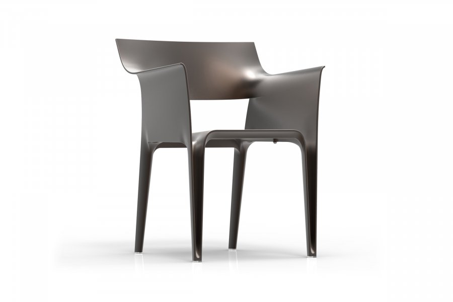Кресло пластиковое Vondom Hidra Basic черный