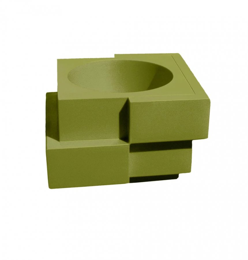 Кашпо пластиковое Cubic Yo Pop