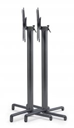 Подстолье металлическое барное складное Scudo High