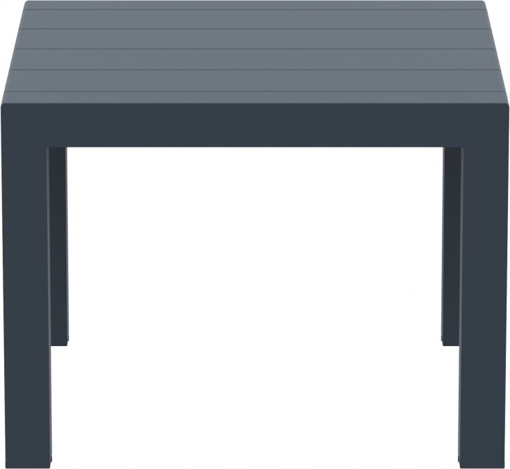 Стол пластиковый раздвижной Vegas Table, темно-серый, 1000-1400х1000х750 мм