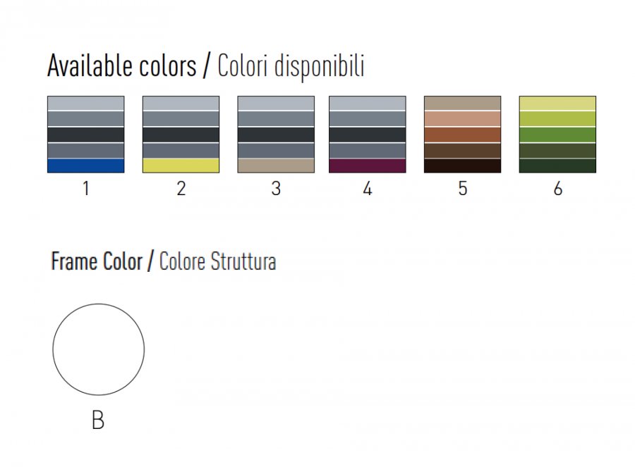 Стул пластиковый Gaber Colorfive TP