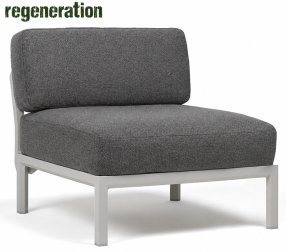 Модуль центральный пластиковый с подушками Maximo Elemento Centrale EXTRA_Atelier