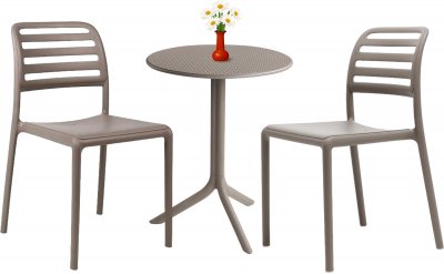 Step Costa Bistrot Комплект пластиковой мебели