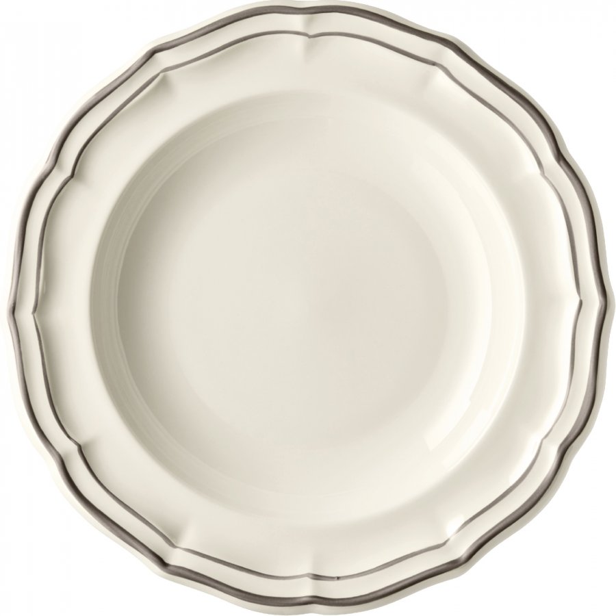 Набор суповых тарелок Filet Taupe