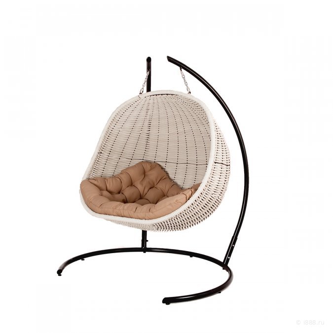 Кресло плетеное подвесное Cocoon Twin