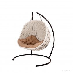 Кресло плетеное подвесное Cocoon Twin