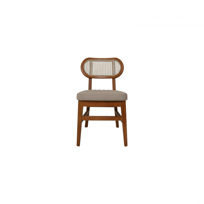 Стул деревянный с обивкой Iglo Wicker
