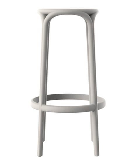 Табурет пластиковый барный Vondom Brooklyn Basic белый