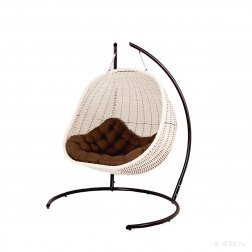 Кресло плетеное подвесное Cocoon Twin