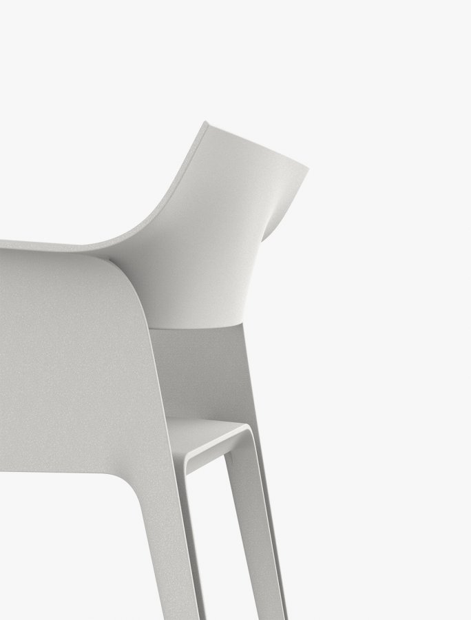 Кресло пластиковое Vondom Hidra Basic белый