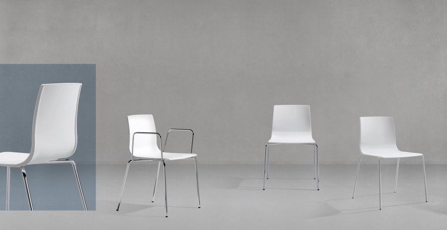 Стул пластиковый Scab Design Alice лен
