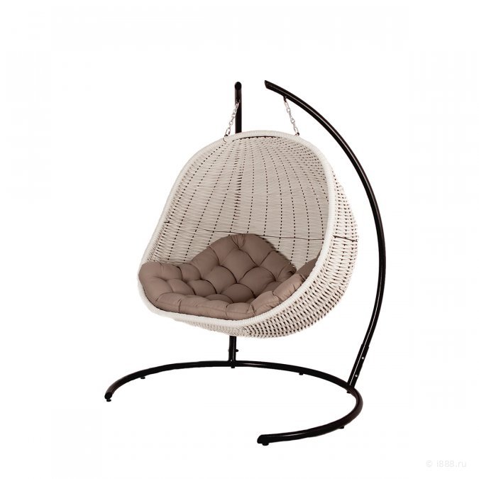 Кресло плетеное подвесное Cocoon Twin