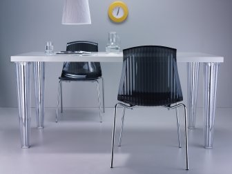 Стул прозрачный Siesta Contract Allegra