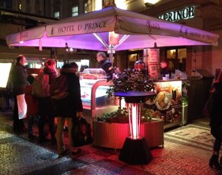 Подстолье-обогреватель барное Bistro Duo