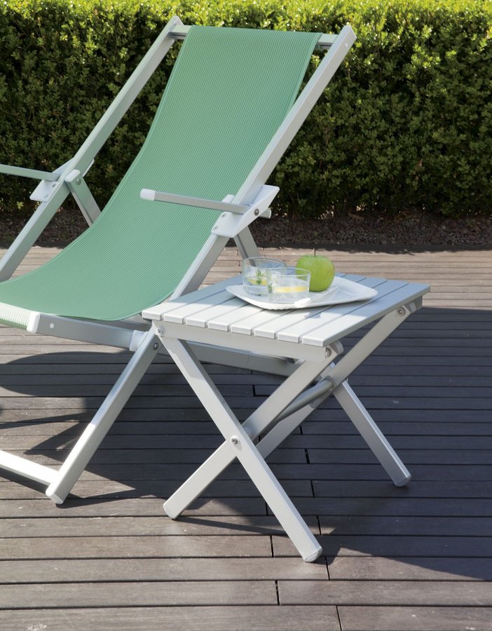 Столик металлический складной кофейный Small Table