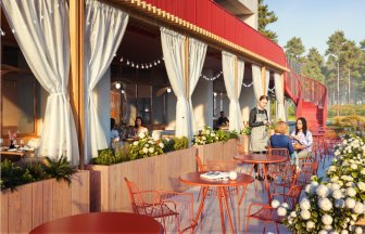 Диван пластиковый двухместный Paris Lounge