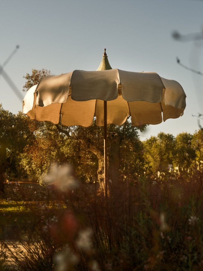 Зонт пляжный профессиональный Ø2.4 м Lotus Pagoda