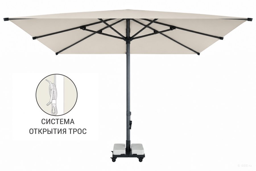 Зонт профессиональный 2.5х2.5 м Avocado