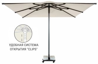 Зонт профессиональный 2х2 м Avocado Clips