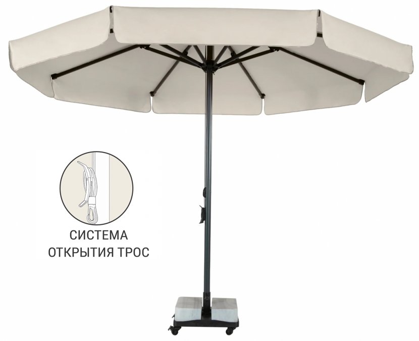 Зонт профессиональный Ø2.5 м Avocado