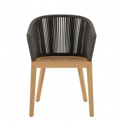 Кресло плетеное с подушкой Heron