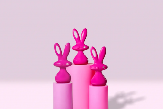 Фигура пластиковая Кролик Bunny Pop