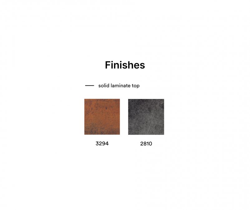 Столешница прямоугольная Solid Laminate