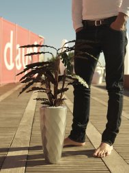 Кашпо пластиковое Vases Basic