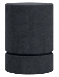 Столик кофейный бетонный Miura Charcoal S