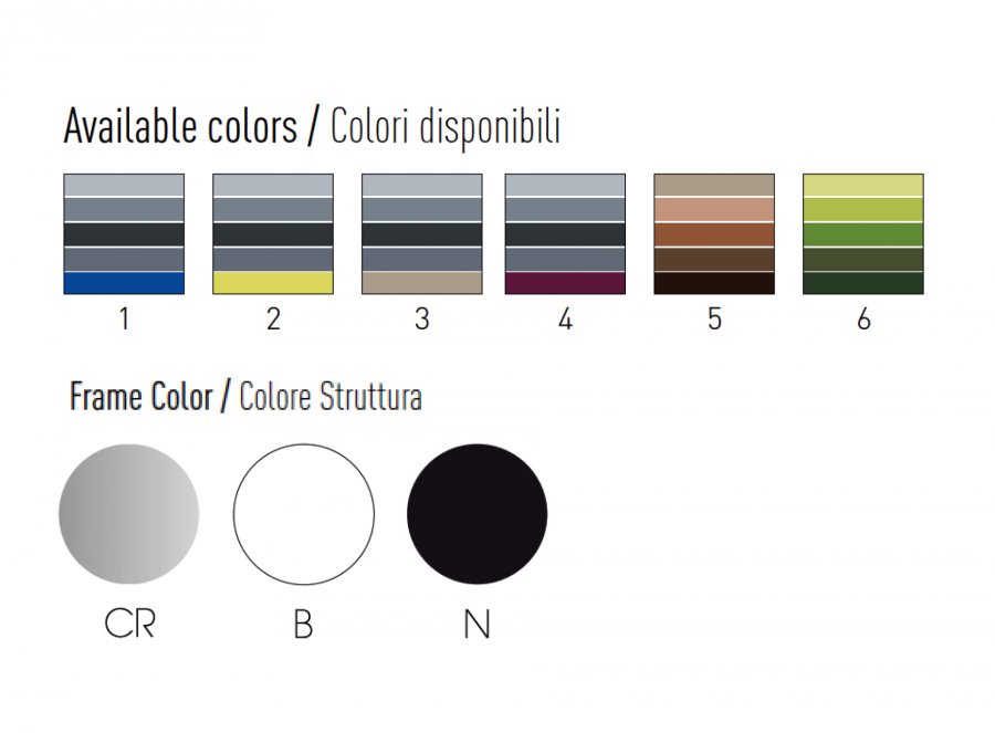 Стул пластиковый Colorfive TC