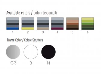 Стул пластиковый Colorfive TC