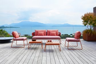 Диван плетеный с подушками Lisa Sofa Club