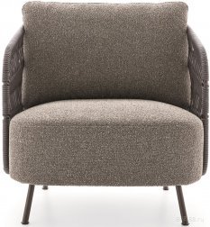 Кресло плетеное с обивкой 356 Outdoor Woven
