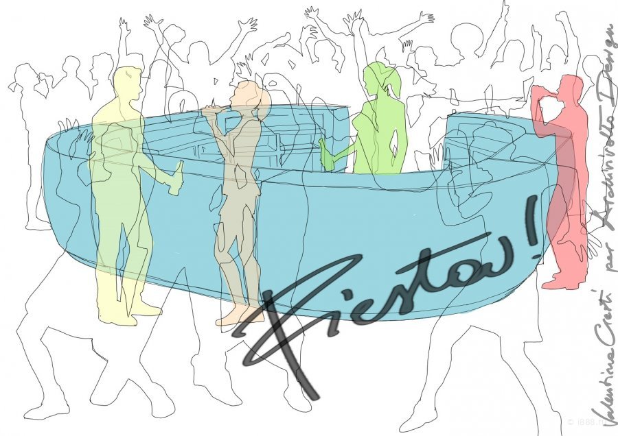 Стойка пластиковая барная Fiesta Basic