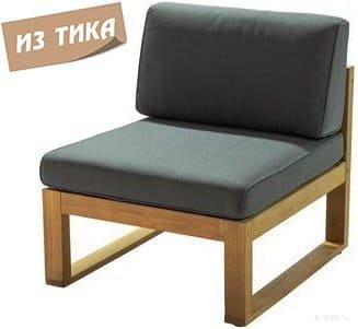 Модуль деревянный центральный Booka