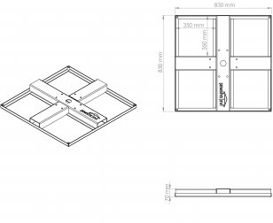 База утяжелительная Base 160 кг-thumbs-Фото3