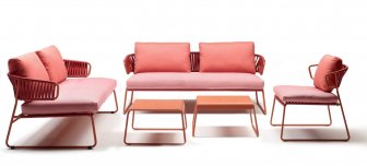 Диван плетеный с подушками Lisa Sofa Club