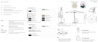 Зонт профессиональный Ø4.5 м-thumbs-Фото3