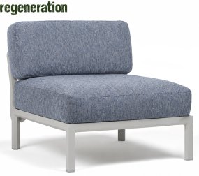 Модуль центральный пластиковый с подушками Maximo Elemento Centrale EXTRA_Atelier
