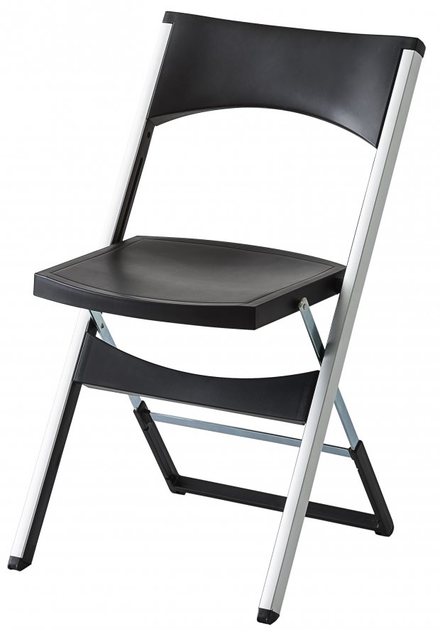 Стул пластиковый складной Gaber Compact черный