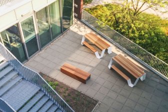 Стол деревянный со скамейками Hopper Picnic 300