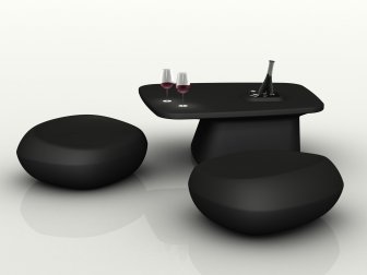Столик пластиковый кофейный Noma Basic