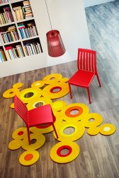 Стул пластиковый Siesta Contract Soho красный